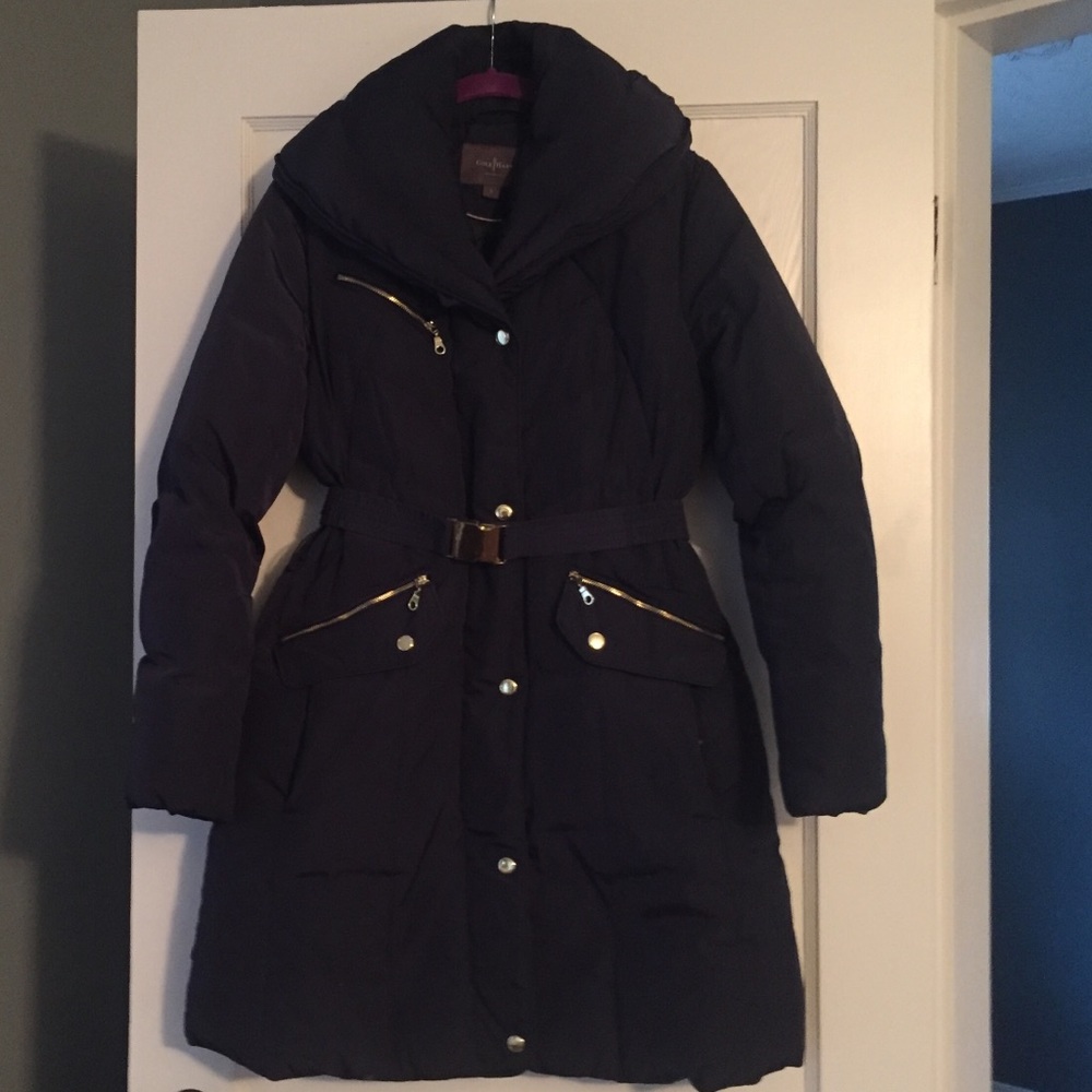 Cole Haan midnight blue winter jacket